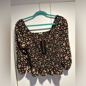 Women’s floral blouse